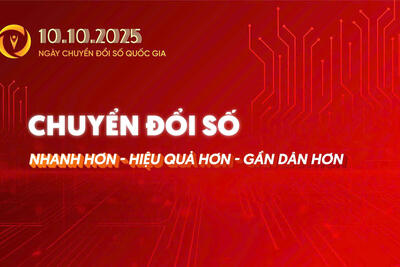 Chuyển đổi số "Nhanh hơn - Hiệu quả hơn - Gần dân hơn"