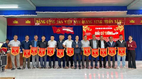 BẾ MẠC GIẢI CỜ TƯỚNG PHƯỜNG ĐIỆN BÀN ĐÔNG NĂM 2026