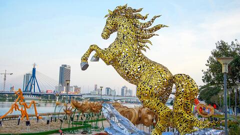 Hai linh vật Ngựa – Một câu chuyện thị giác về hành trình phát triển của Đà Nẵng