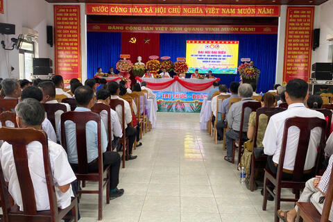 Đại hội đại biểu Hội Chữ thập đỏ – Hội Khuyến học – Hội Đông y phường Điện Bàn Đông lần thứ I